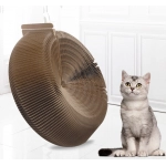 Foldable deformable organ cat scratch plate corrugated large cat nest scratch resistant claw wear-resistant, no debris sent to toys