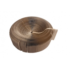 Foldable deformable organ cat scratch plate corrugated large cat nest scratch resistant claw wear-resistant, no debris sent to toys